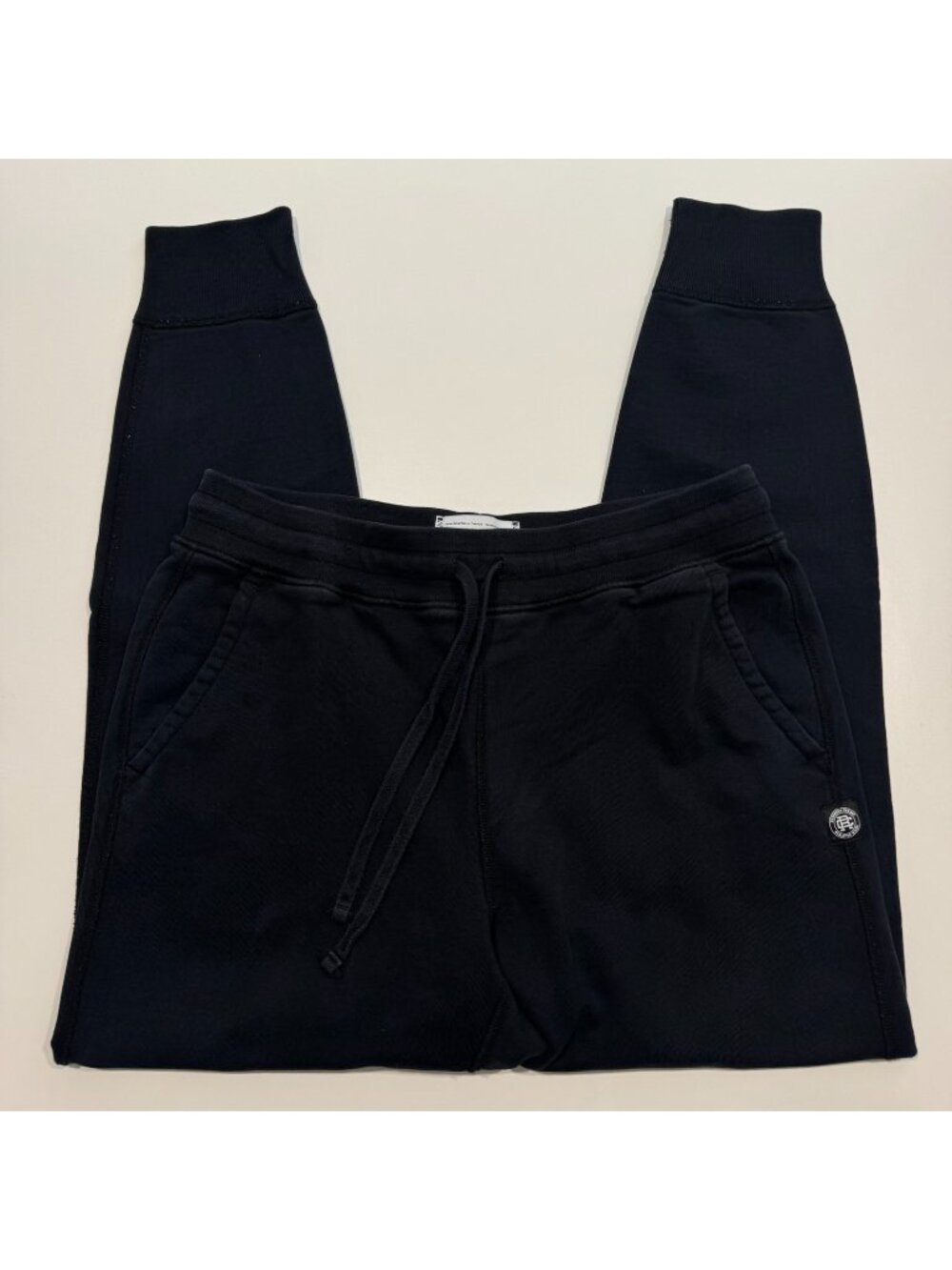Reigning Champ Mens Midweight Terry Jogger Size L Black